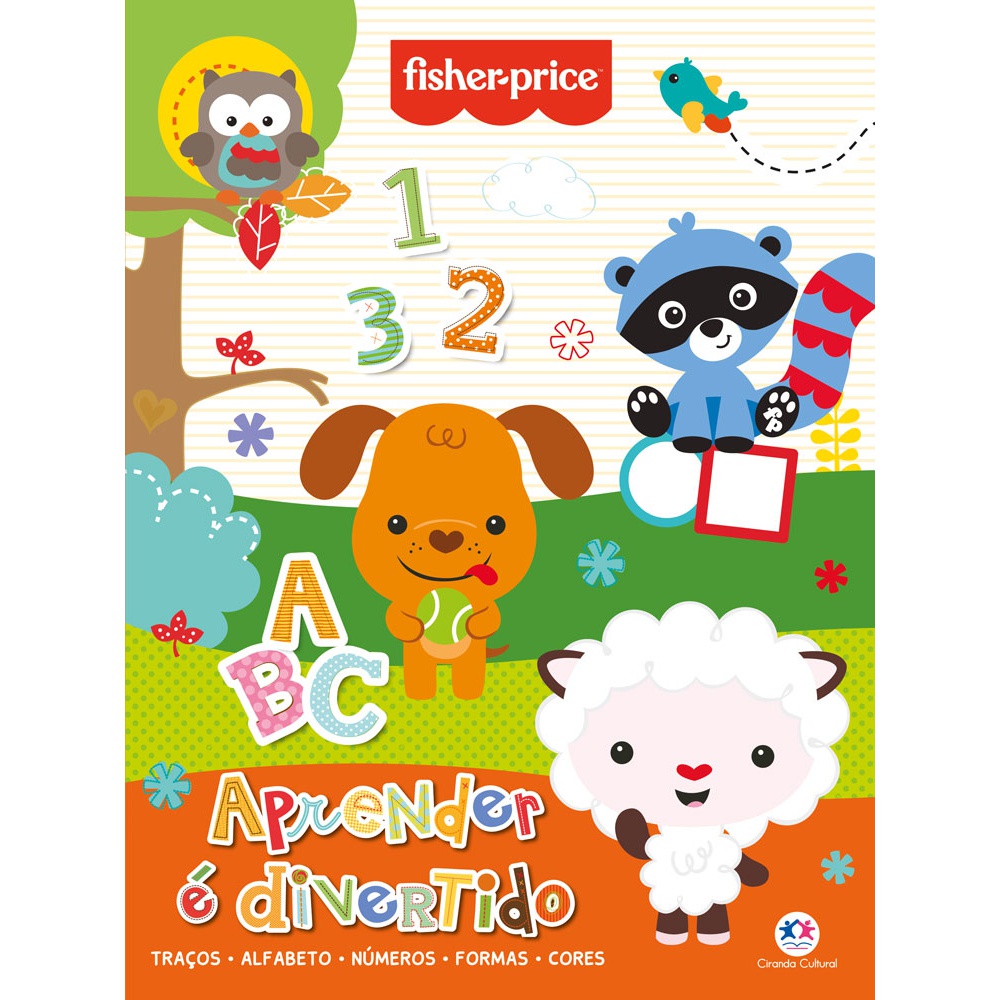 Livro Infantil Fisher-Price - Aprender é divertido Ciranda Cultural em Oferta na Shopee