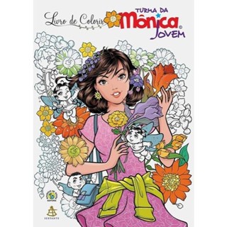 Turma da Mônica Jovem - Livro de Colorir em Oferta na Shopee
