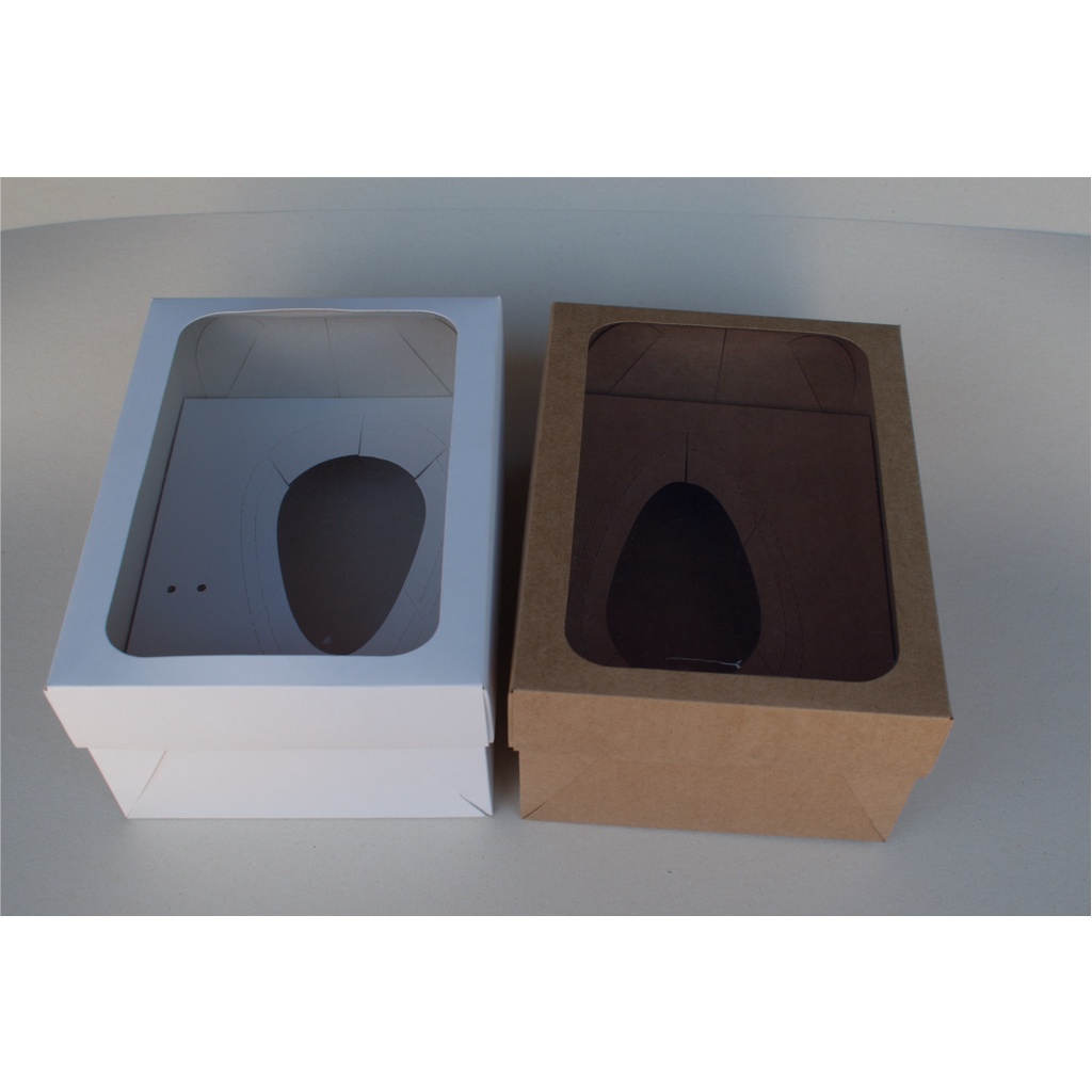 50 unid caixa para ovo de colher com ajuste 150g a 500g pascoa embalagem branca 21x16x10cm