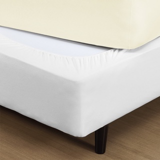 Capa para Box Cama Solteiro Malha 30/1 100% Algodão