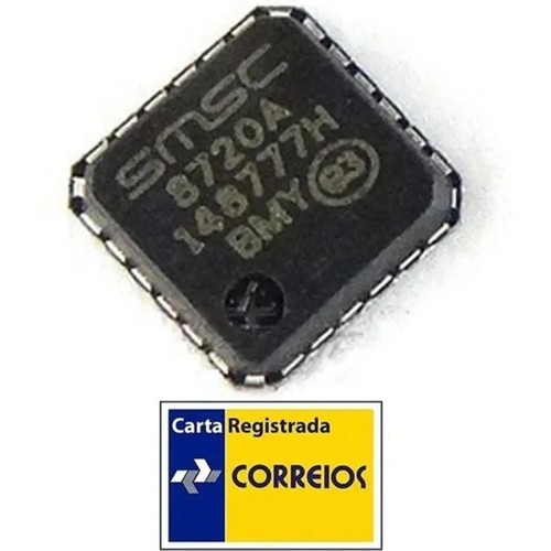 SMSC 8720A QFN24 Ethernet IC - Original LAN8720A-CP-TR, In - Foto 3