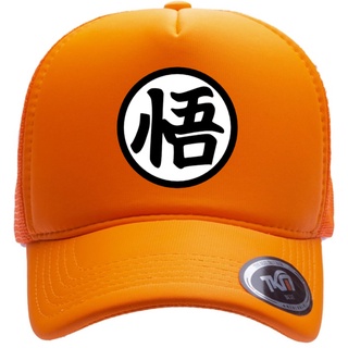 Boné Trucker Telinha Aba Curva Anime Dragon Ball Snap Back