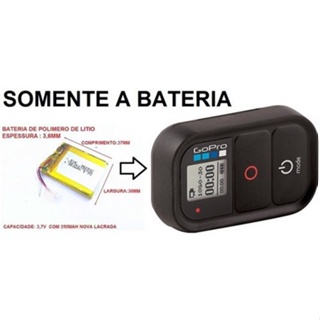 Bateria Controle Remoto Gopro Go Pro Nova Garantia em Oferta na Shopee