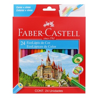 Lápis De Cor Faber Castell Ecolapis Max Resistente Envio Imediato Lacrado em Oferta na Shopee