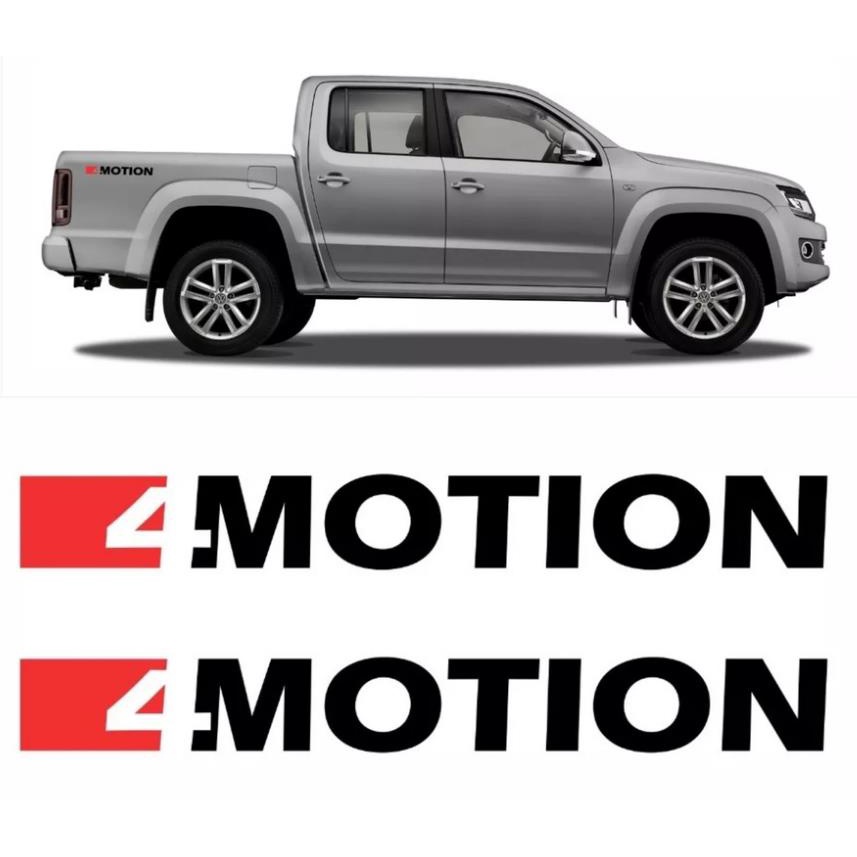 Adesivo Lateral Volkswagen Amarok 4 Motion | Shopee Brasil