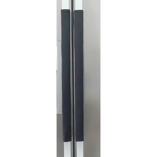 capa para puxador porta geladeira vertical side by side grande de tecido 50 cm
