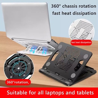 Suporte Giratório ajustável dobrável portátil com  de  universal desktop notebook titular tablet  acessórios