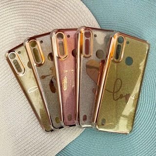 Capinha Metalizada Brilhosa / Moto G8 Power Lite / Capa Case Anti Impacto Feminina (CF37)