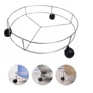 Suporte para Botija galão vaso Com 3 Rodinhas em Oferta na Shopee