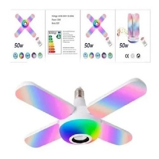 Lâmpada de Música LED de Luz Bluetooth Pétala Alto-falante Pronta Entrega