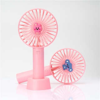 Mini Ventilador Elétrico Portátil Com Desenho Kpop Bts Bt21