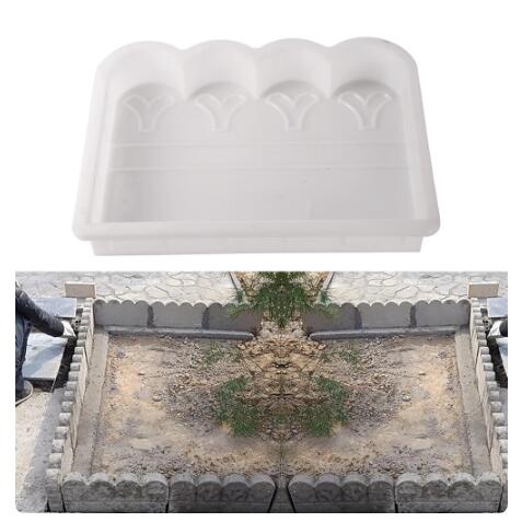 DIY Cerca De Cimento Treliça Molde Jardim Pátio Flor Cama Vegetal Tijolo Caminho Gramado Lagoa Peixes Paling Fazendo