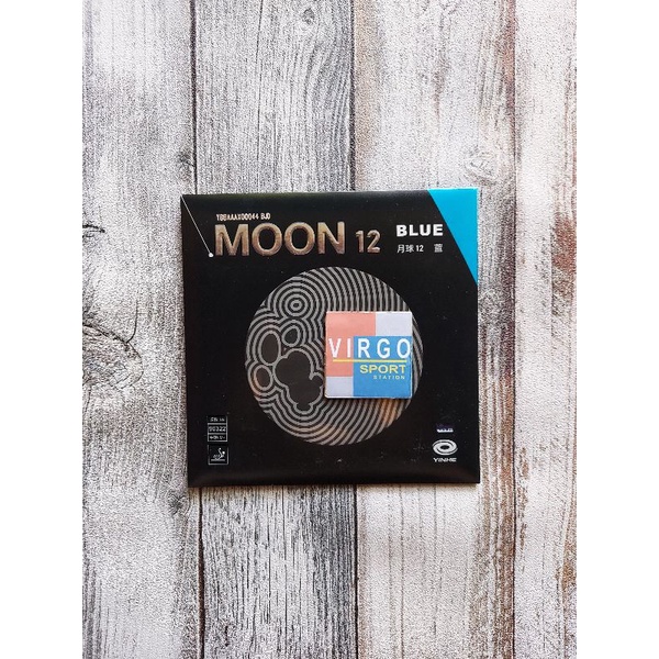 Yinhe Moon 12 Pingue-Pongue De Borracha Azul 100 % Original