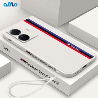 Realme C67 C55 Estojo Para C55 C30s C33 C30 C31 C35 C25s C11 2021 Capa Criativa BMW Pista + Cordão Telefone Macio