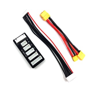 2S-6S Placa De Carregamento De Bateria De Lítio Adaptador De Balanceador De Banco De Energia C/Carregador JST XH Para IMAX B6 D6