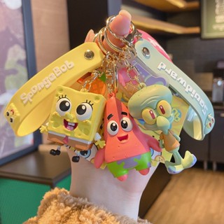 Desenho Animação De Animado bob Esponja Boneco Fofo Bolsa Pingente Chaveiro