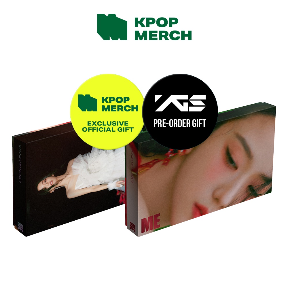 (YG Select POB+KPOPMERCH POB) BLACKPINK JISOO - First Single Album [ ME ] - Hobbies & Collections