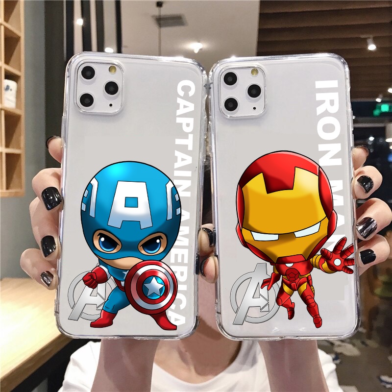 Capa AVENGERS 1 XIAOMI REDMI 10 MI10 T PRO MI Nota 10 11 Lite MiA1 Mi5X MiA2 Mi6X Mi5 Mi5c Mi5s Plus Mi6 Mi8 SE Mi9