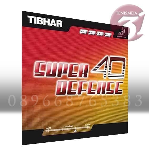 Tibhar Super Defence Borracha De Mesa De Tênis 40