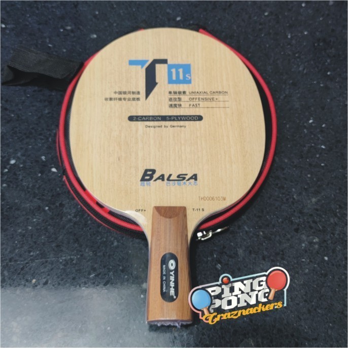 KAYU Yinhe T11S-Lâmina De Pingpong De Madeira Carbono Bet Bat T-11S