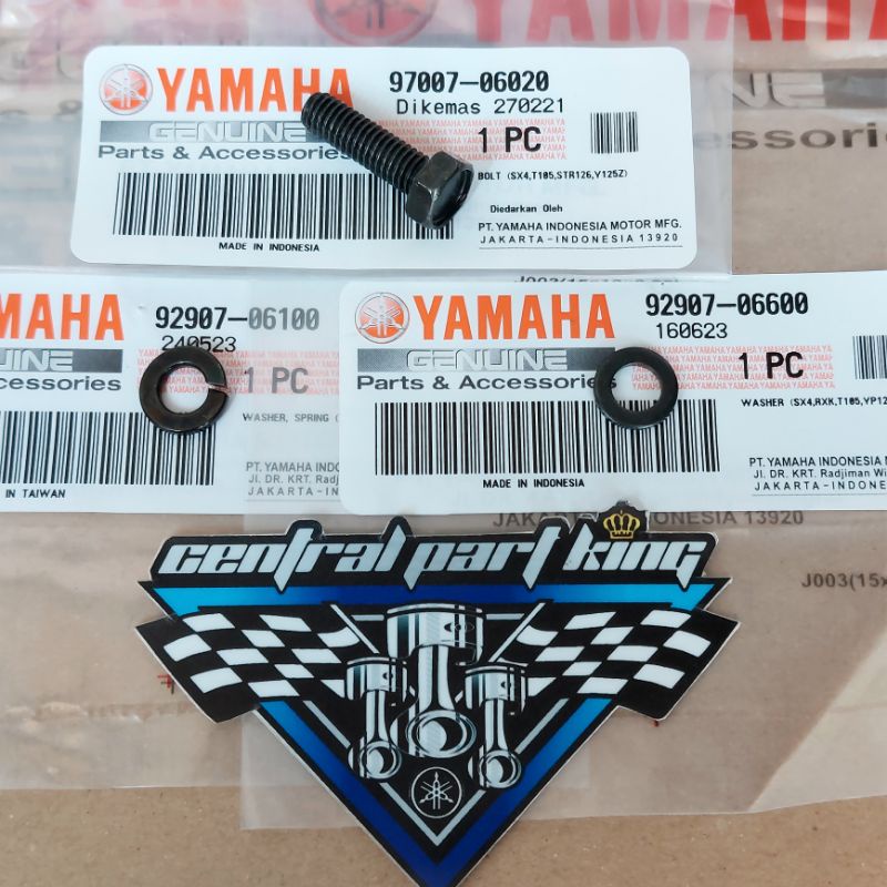 Parafuso Da Rolha Manivela SELAHAN , RXZ , RZR ORIGINAL YAMAHA 97007-06020/92907-06600 06100