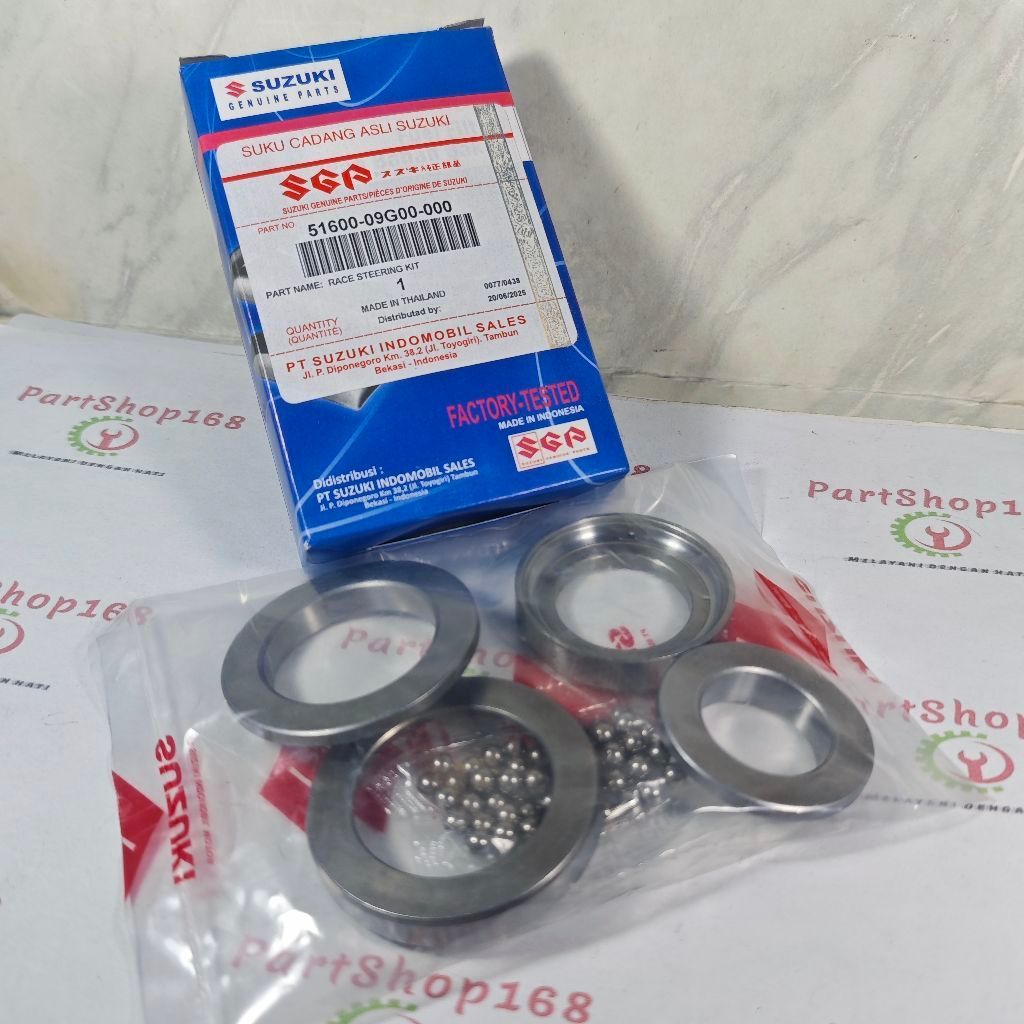Kit De Direção De Corrida Smash Titan Shogun Spin SkyDrive Skywave Satria 120 2T Original Tailândia 51600-09G00-000