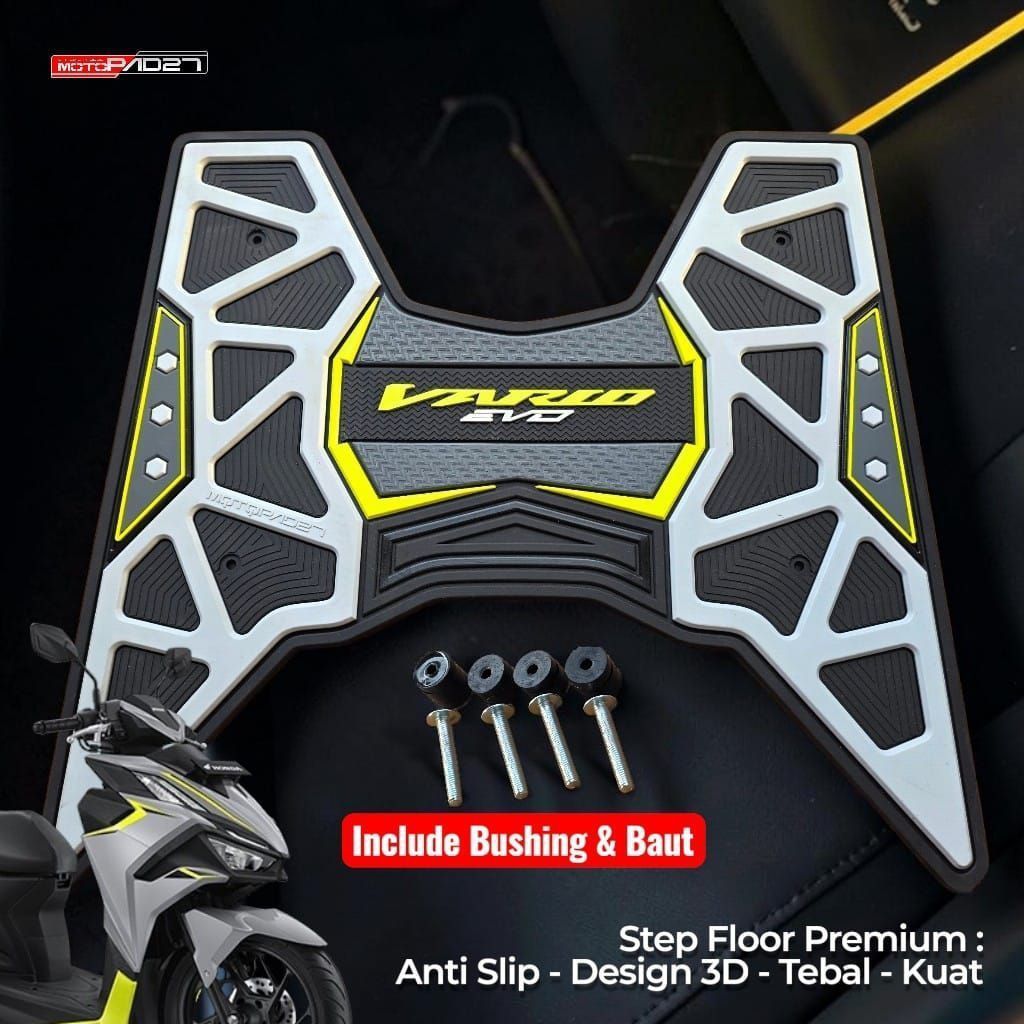 Honda VARIO 160 EVO Apoio Para Os Pés Tapete Step Floor Novo