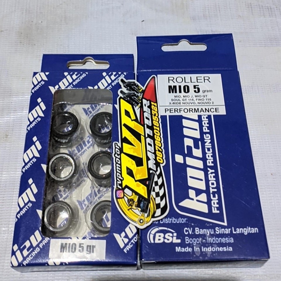 Rolo Kaizumi ROLER MIO Esportivo Sorriso Alma NUVO 5gr 6gr NMAX Antigo Novo NEO AEROX ALPA LEXI FREEGO FILANO 6gr 7gr