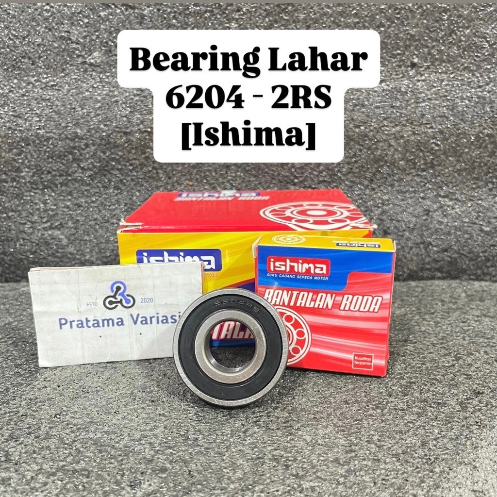 [Ishima] Rolamento Lahar 6204-2RS
