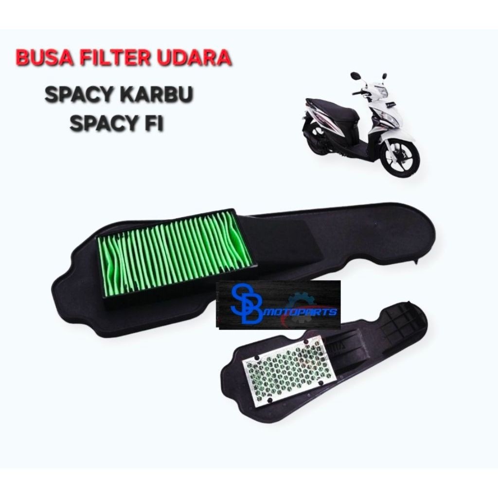 Filtro De Ar Espuma SPACY CARBON FI Alta Qualidade
