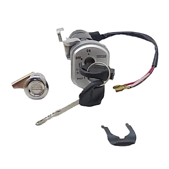 [RNDM BGS] Chave De Ignição + Conjunto De Assento Dianteiro Traseiro SUPRA X 125 Carbono 2005 2006 2007 2008 2009 2010 2