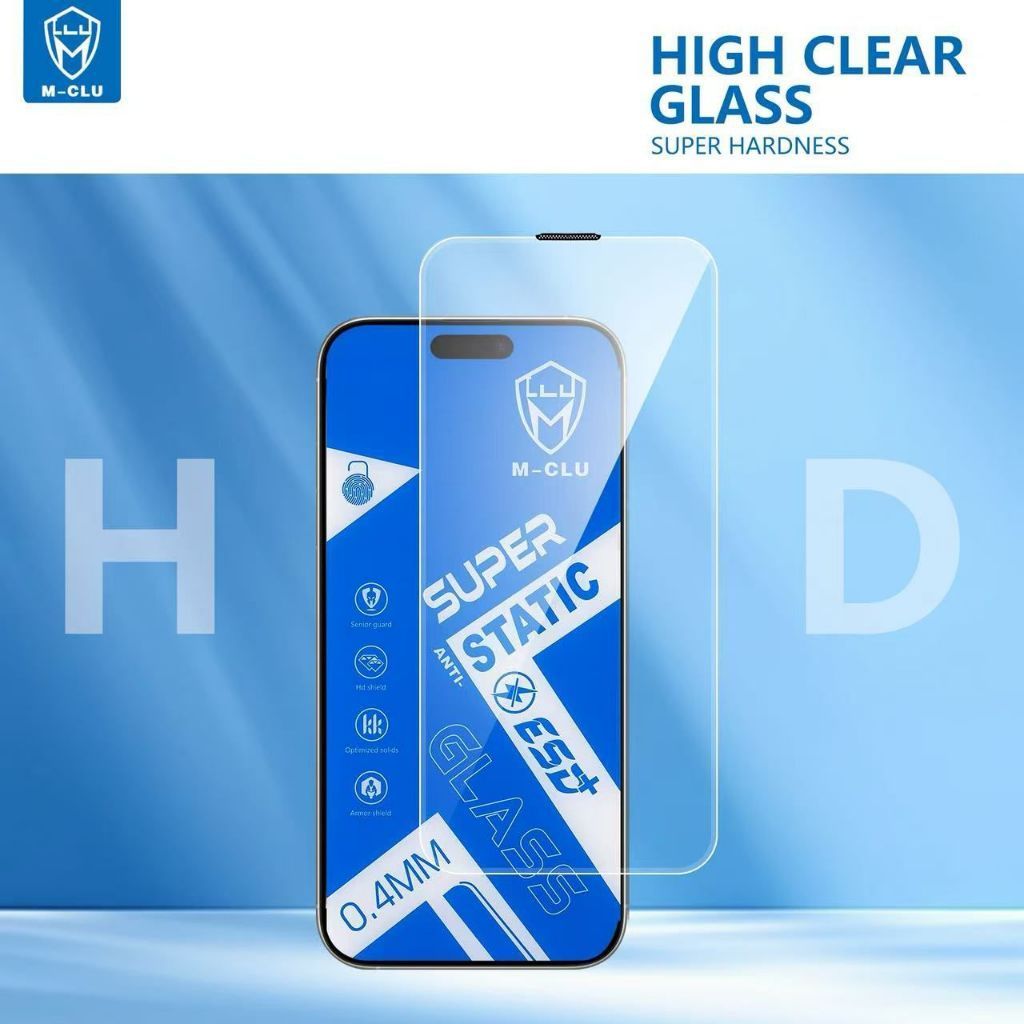Vidro Temperado Bening Clear Mclu Esd Super Estático Para Samsung A02 A02s A03 Core A03s A04 A04e A04s A05 A05s A06 4G 5