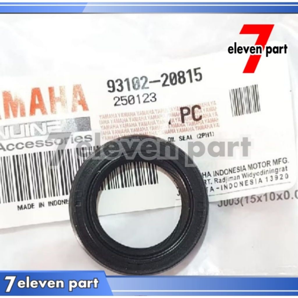 Vedação SIL Como Polia CVT Traseira NMAX N MAX AEROX 155 LEXI ORIGINAL YAMAHA 93102 20815