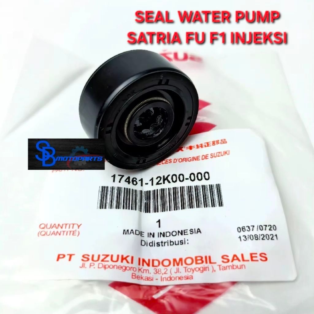 Bomba De Água SEAL SIL SATRIA FU 150 FI F1 Injeção ORIGINAL SGP 17461-12K00-000 PNP VIXION JUPITER MX