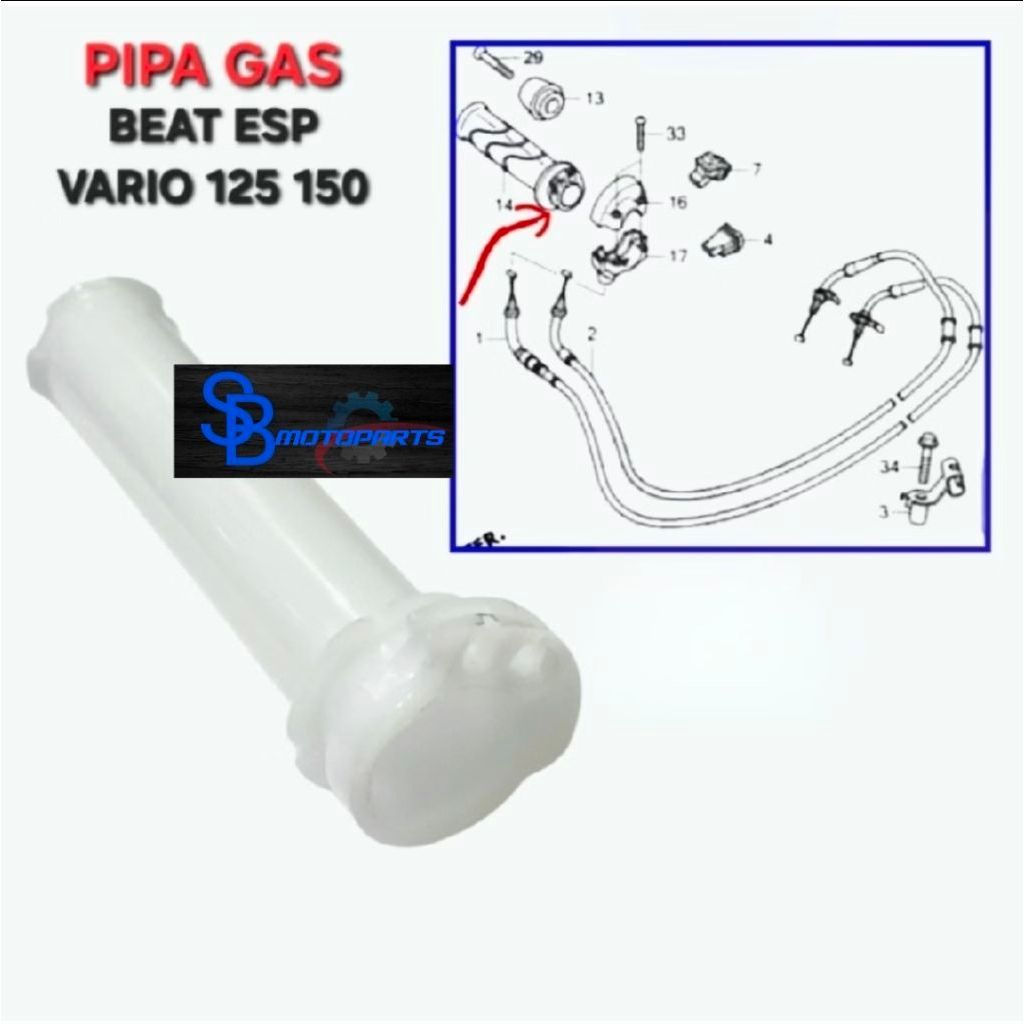 BEAT ESP VARIO 125 Eixo De Tubo De Gás STREET POP 110 FI 150 REVO SUPRA X 125 CB150 VERZA 150 CB 150R 2 Cabos De Alta Qu