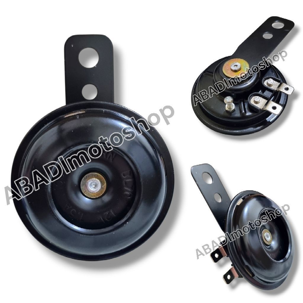 Buzina Padrão Universal Para Motos Automáticas , Ciclomotores , Esportivas , 12 volts , Batida , mio , rxking , vario , 