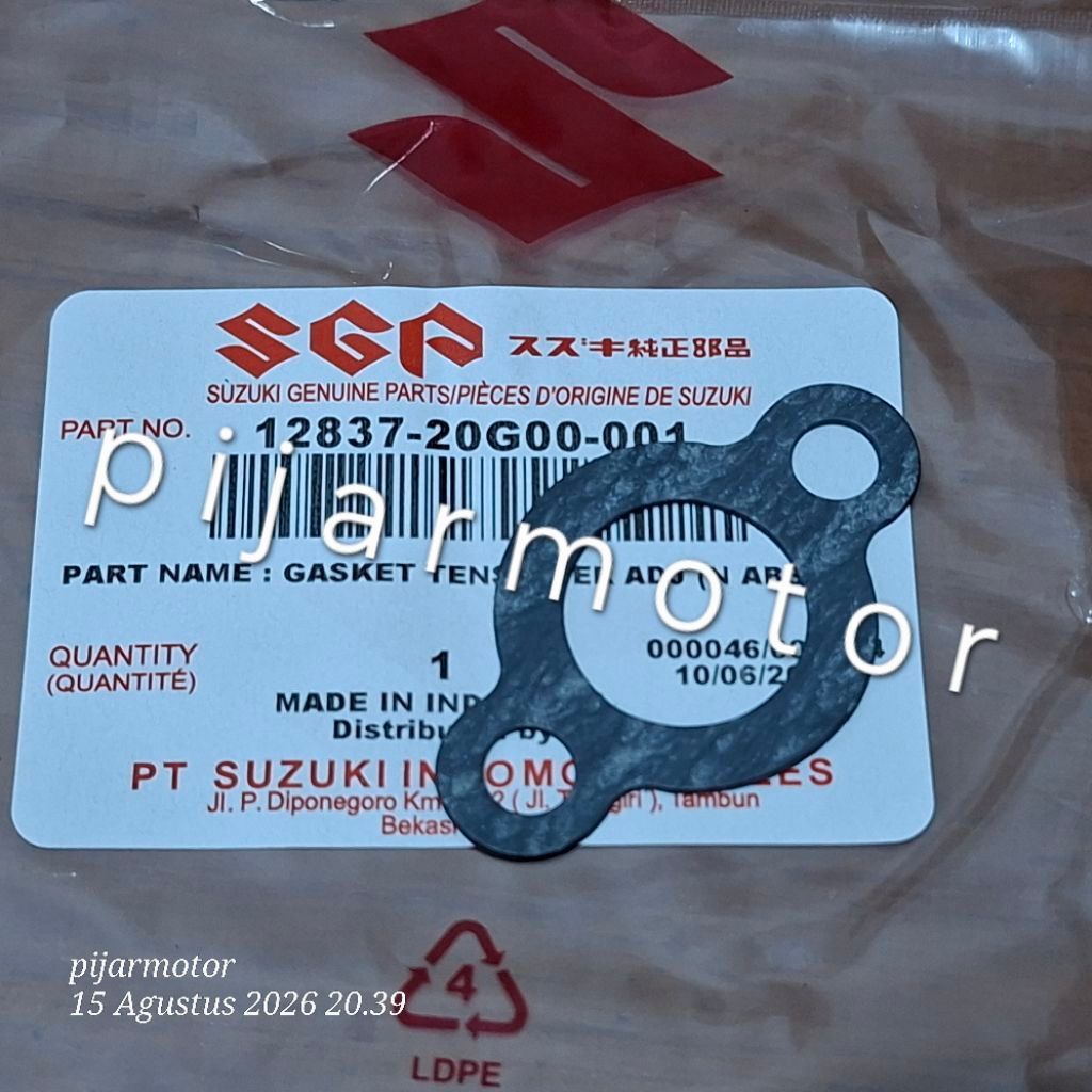 Ajustador De Tensor De Junta , Configuração De Corrente , Kamrat Suzuki Satria FU 150 Shogun FD 125 Smash Arashi Skywave