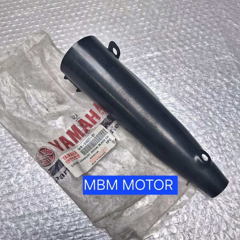 Tampa Da Placa De Ferro De Proteção Preta Escape YAMAHA VEGA Antigo ORIGINAL NOS Silenciador YGP
