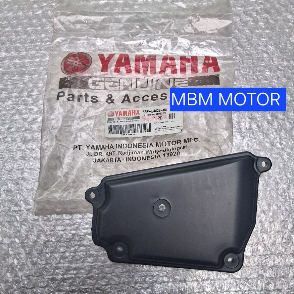 Tampa Caixa Filtro De Ar Pequeno YAMAHA SCORPIO ORIGINAL NOS 5BP-E4422 Limpador Caso Genuíno