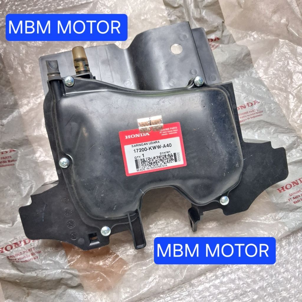 Caixa De Filtro De Ar Completa ASSY HONDA BLADE 110 REVO ABSOLUT Absoluto FIT ORIGINAL NOS AHM KWW