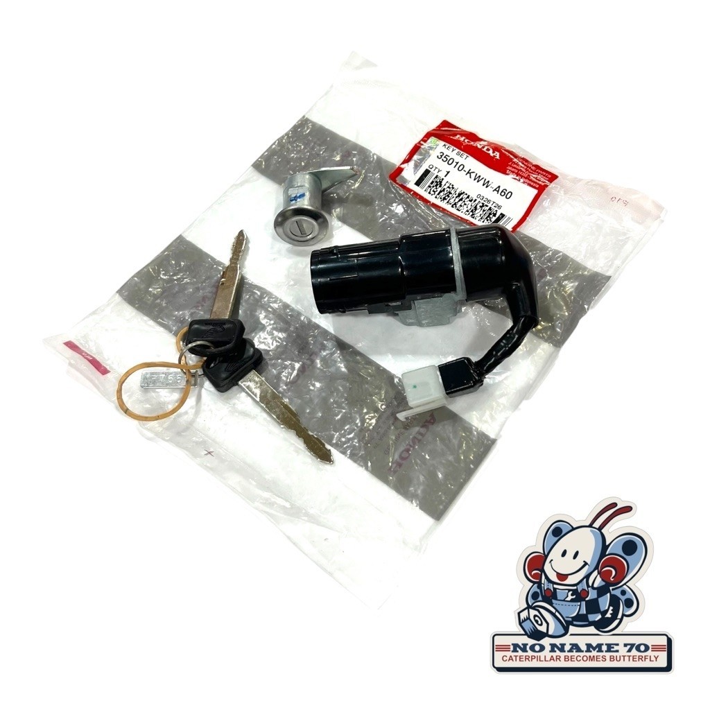 35010 KWW A60 Conjunto De Chaves Assento Honda Revo Fit Carburador ABS Original