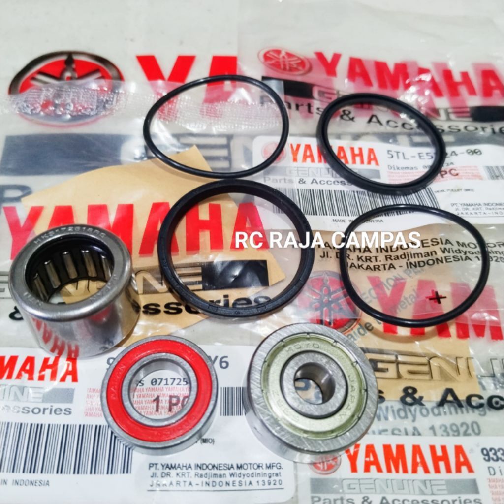 Conjunto De Polia De Vedação Sil Rolamento YAMAHA 5TL CVT Para Carburador Mio Fino Nuvvo
