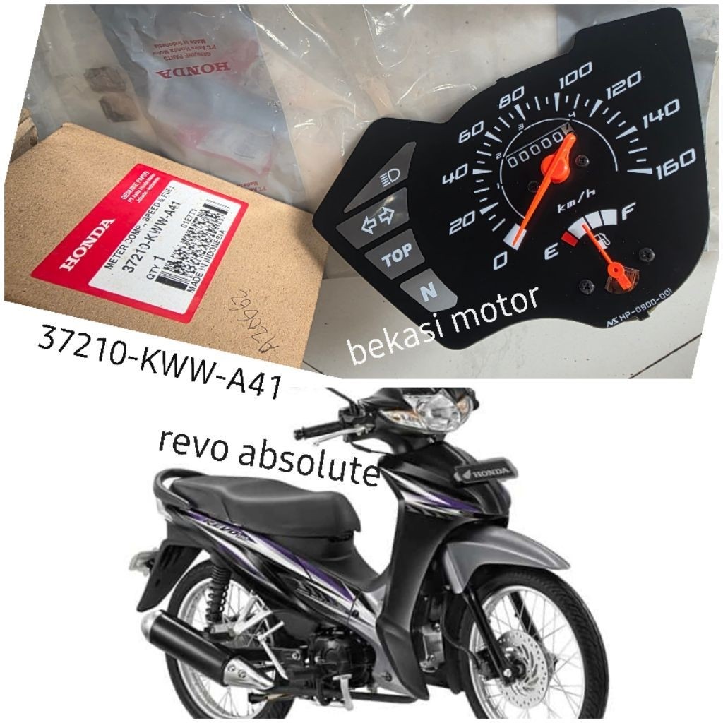 37210-KWW-A41 Velocímetro honda revo Absoluto original