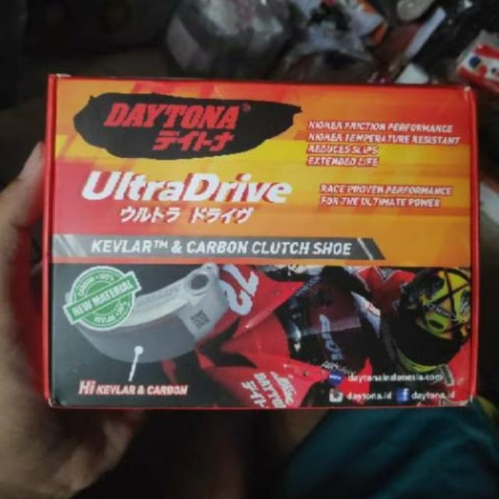 ORIGINAL DAYTONA MIO SPORTY BEAT CARBON Scopy FI Manivelas Duplas