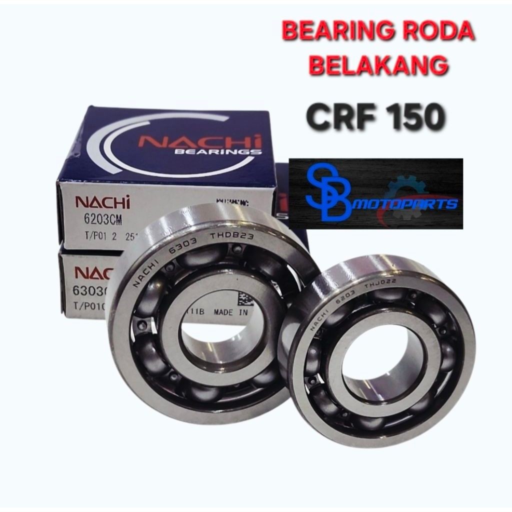 2PC Rolamentos Da Roda Traseira CRF 150 150R Melhor Qualidade