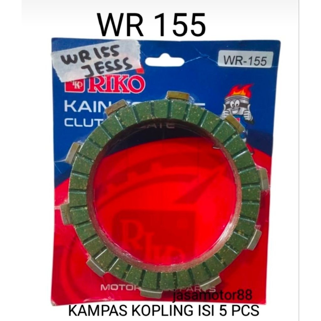 Fecho De Pano De Placa De Embreagem WR155 WR 155 CONTENTS 5 PCS