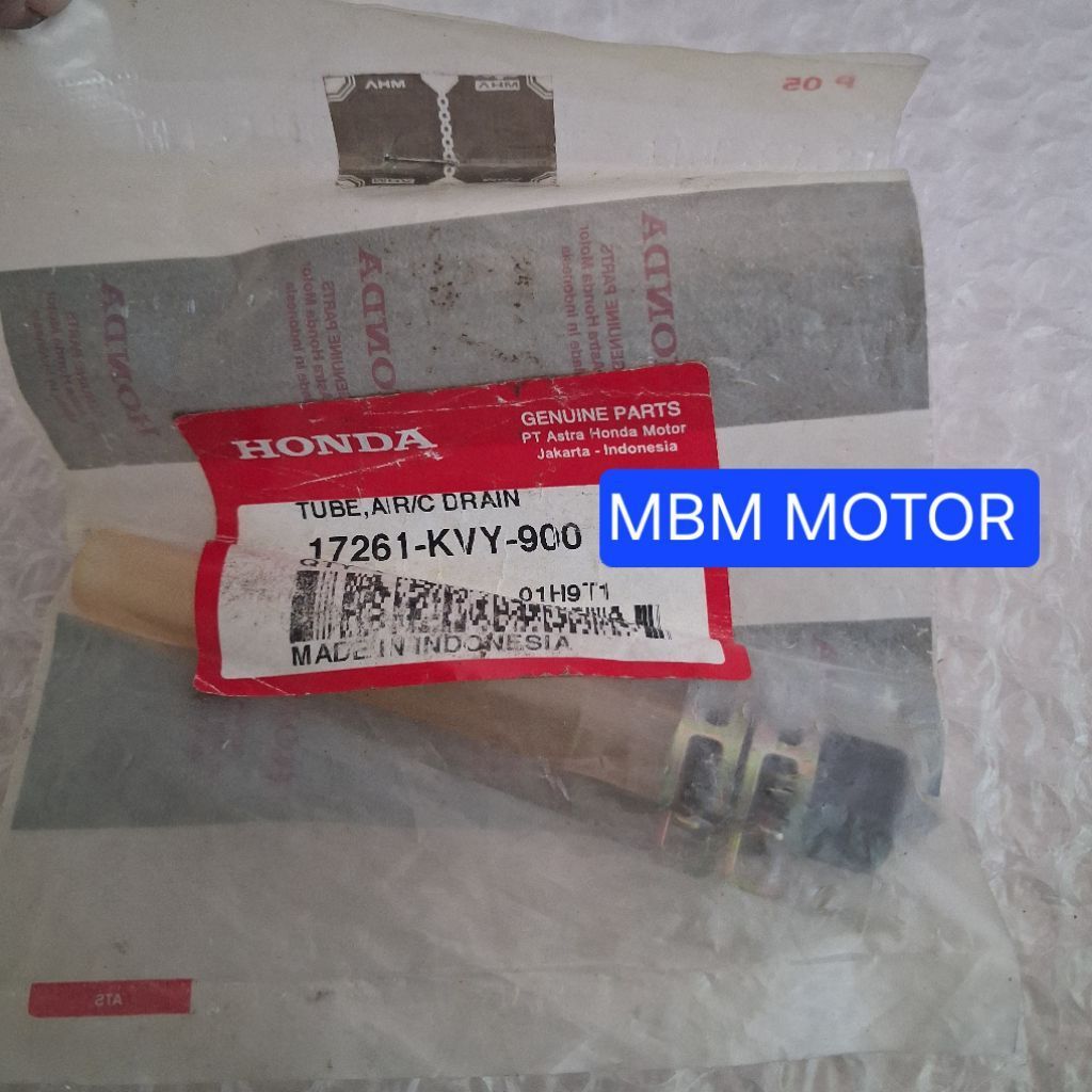 Mangueira De Ar Filtro HONDA BEAT Scopy Carbono Antigo ORIGINAL NOS AHM Tubo Drenagem Genuíno KVY