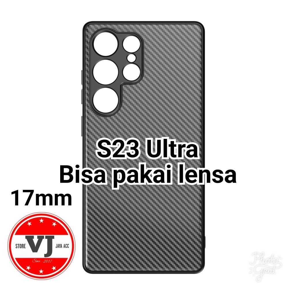 Capa Samsung Galaxy S23 Ultra Pode Usar Lente Telefoto Rosqueada De 17 Mm Para F