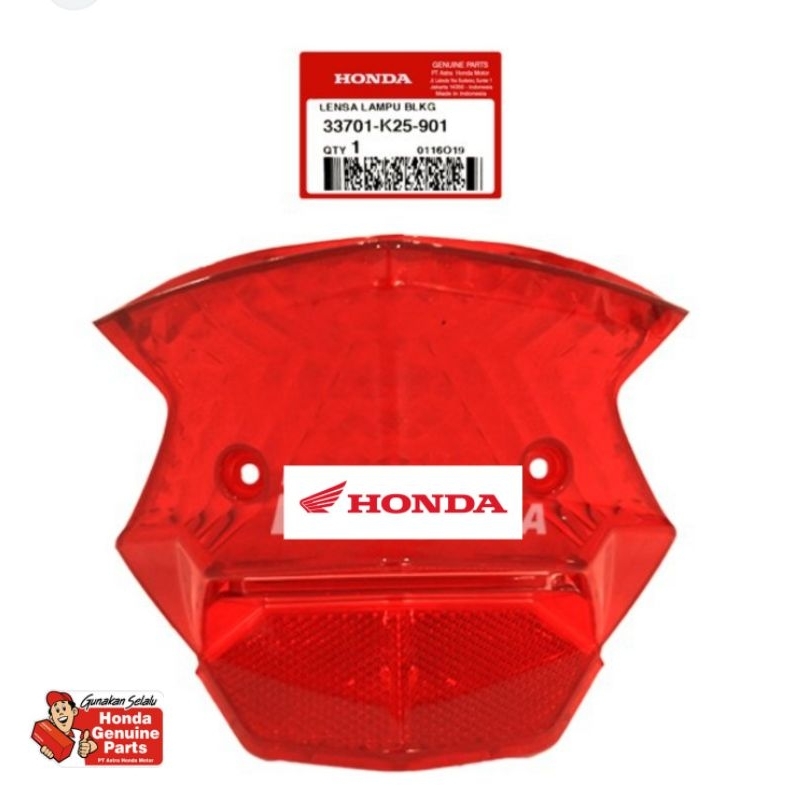 33701-K25-901 Luz Traseira mica Lente Parar assy beat f1 esp original honda