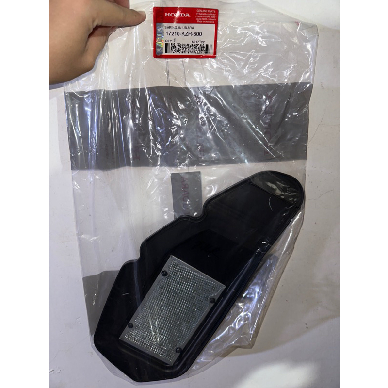 Filtro De Ar 17210-KZR-600 Para VARIO 125 Antigo 150 LED ORIGINAL HONDA